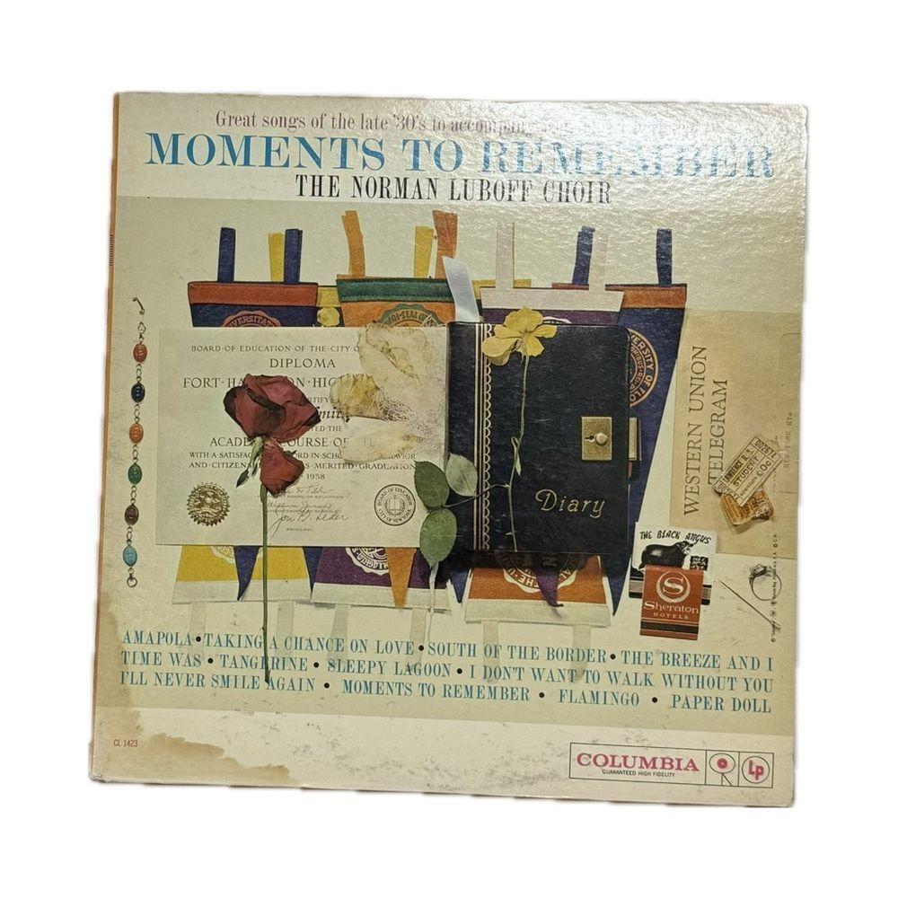 vintage Vynal record‎